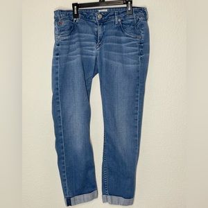 Hudson jeans sz 29 Bacara Crop Straight Cuffed